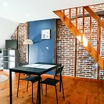 شقة Le Bleu Nuit - Grand Duplex Centre Proche Tribunal *