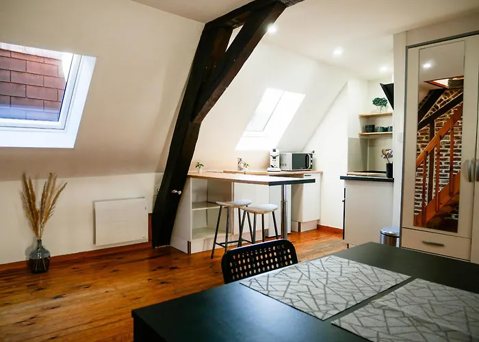 Le Bleu Nuit - Grand Duplex Centre Proche Tribunal Lejlighed